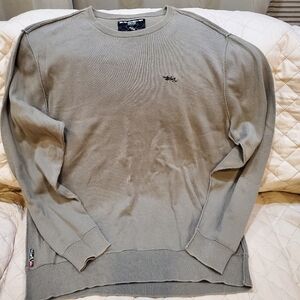 Quiksilver Long Sleeve Vintage Y2K light Pullover sweater Size XL